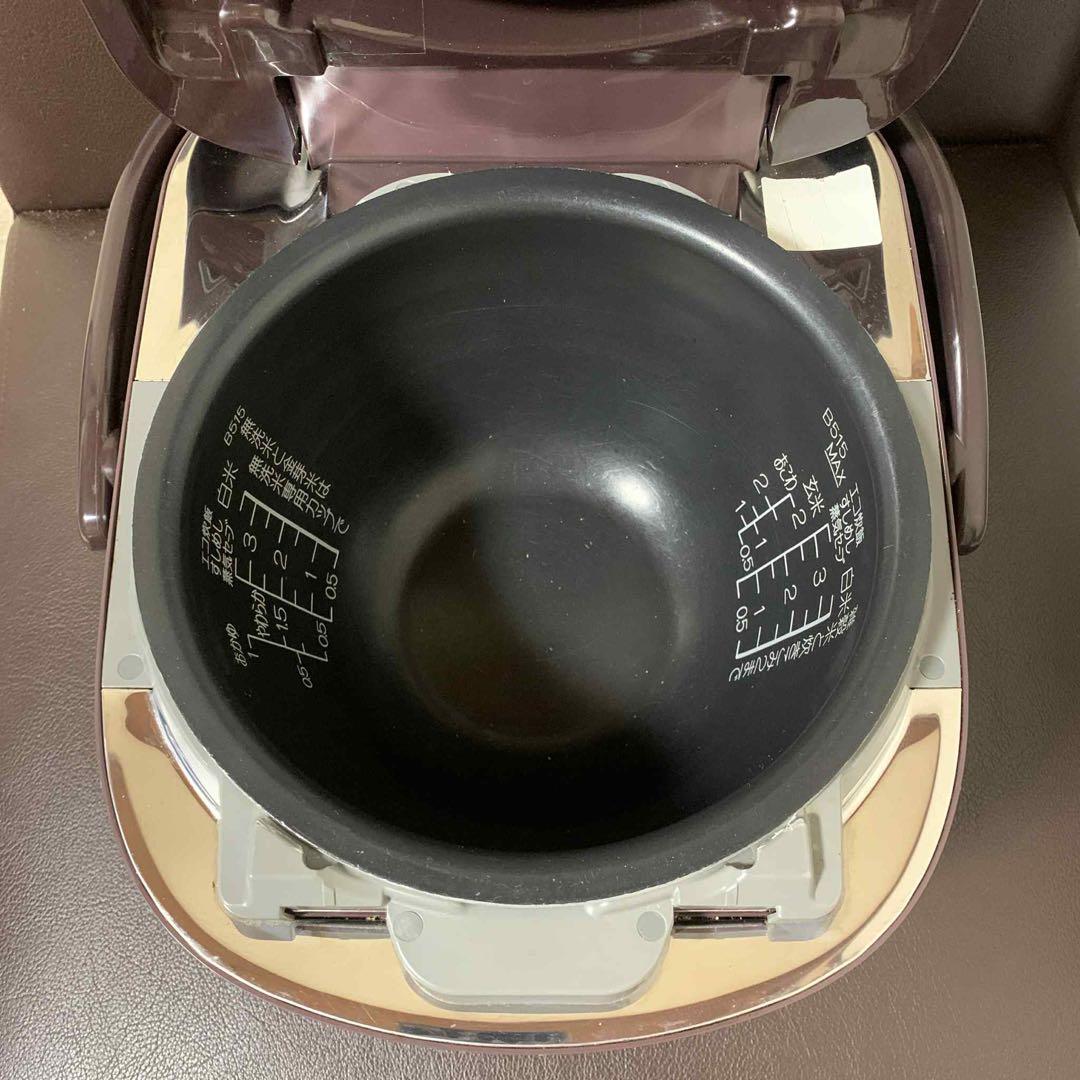 象印 圧力IH炊飯ジャー　極め羽釜　3.5合炊き　NP-QB06-2018年