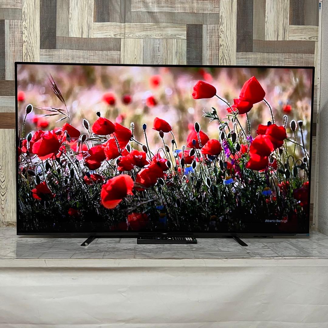 即日受渡❣️全国送料込ソニー 55V型 有機ELテレビ 4Kネット動画アプリ搭載