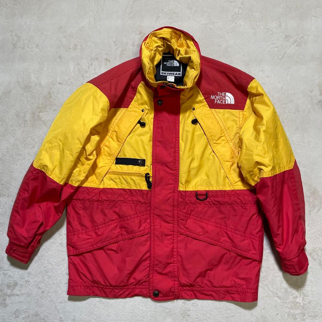 90’s ノースフェイス　SKI WEAR セットアップ　刺繍ロゴ　L相当