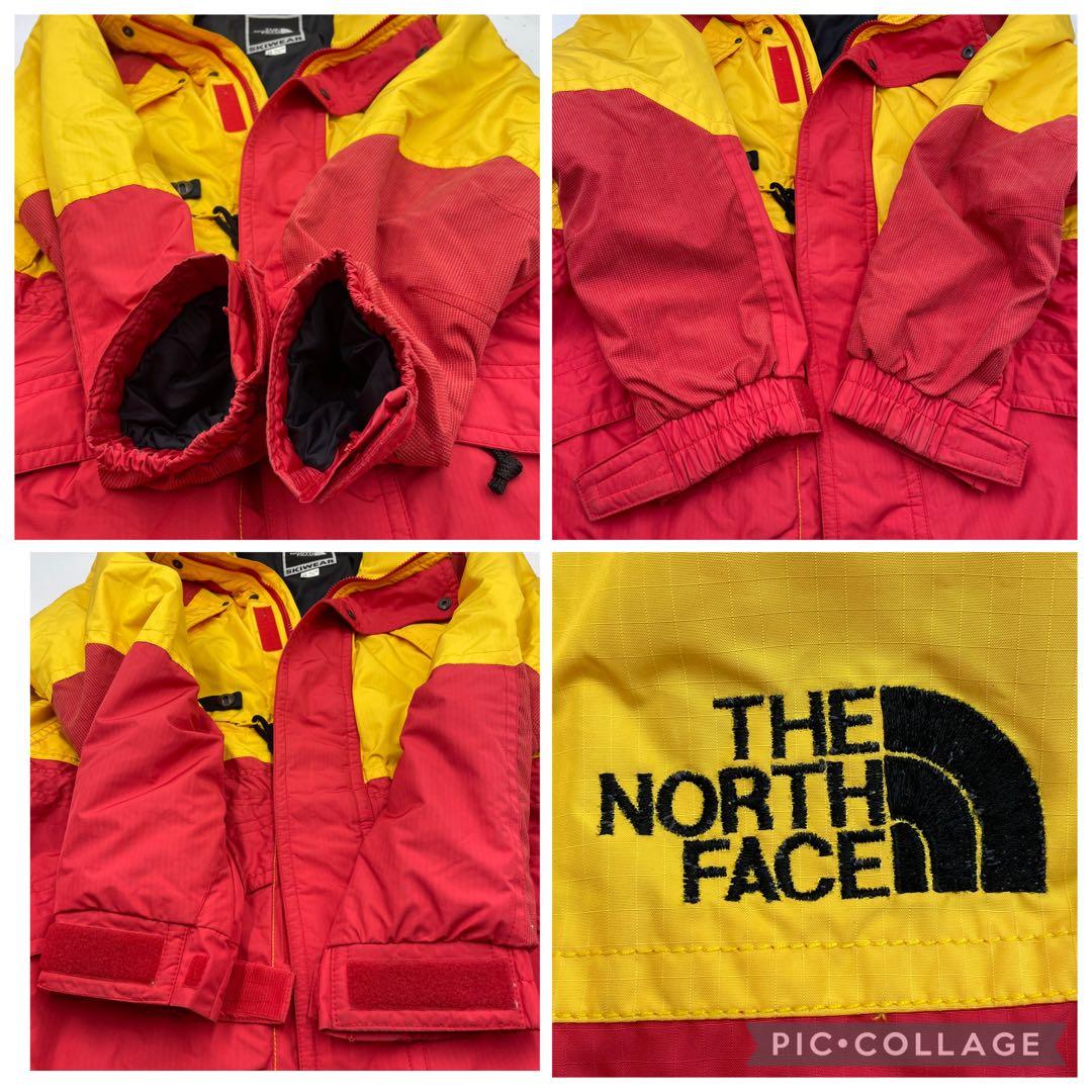 90’s ノースフェイス　SKI WEAR セットアップ　刺繍ロゴ　L相当
