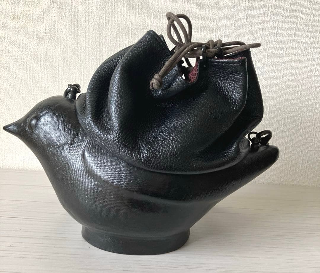 コシェルドゥ　張り子　鳥バッグ