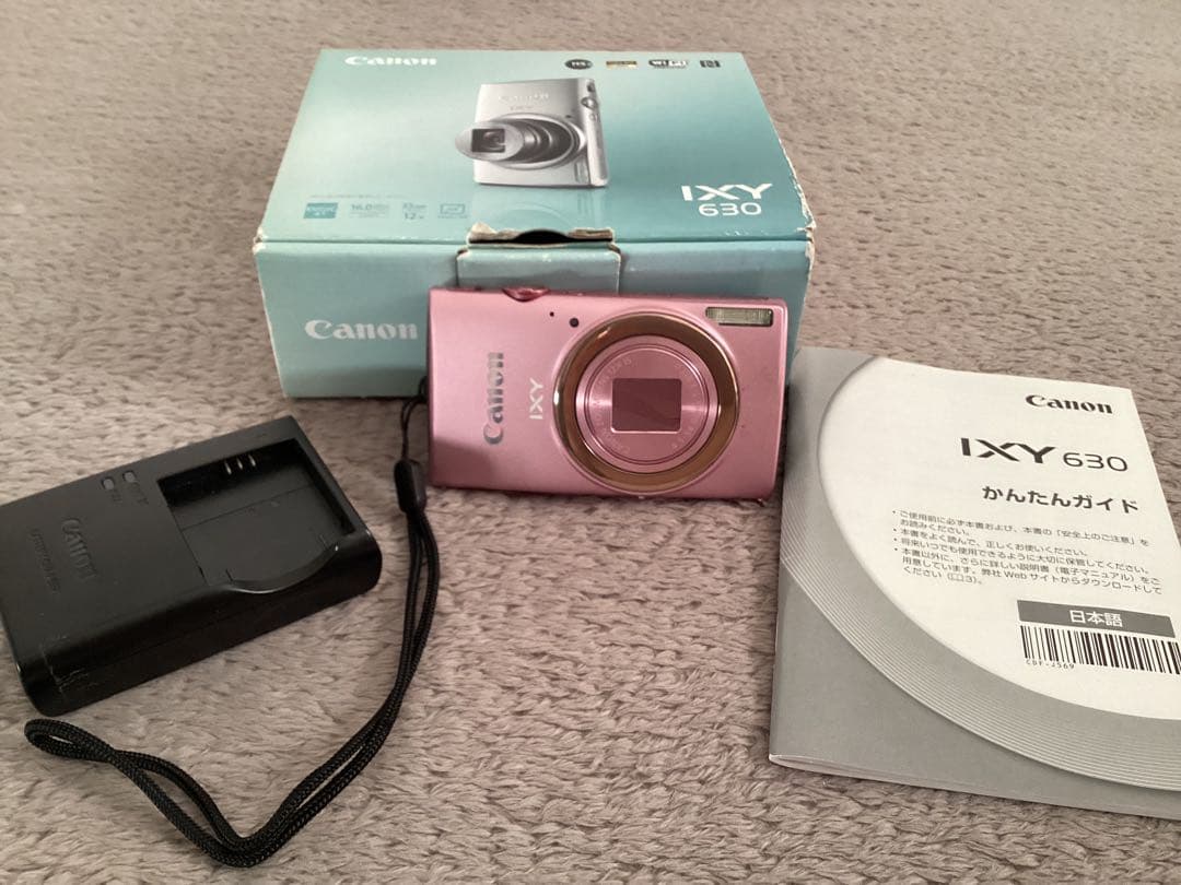 Canon IXY 630 ピンク　デジカメ　中古　作動確認済み