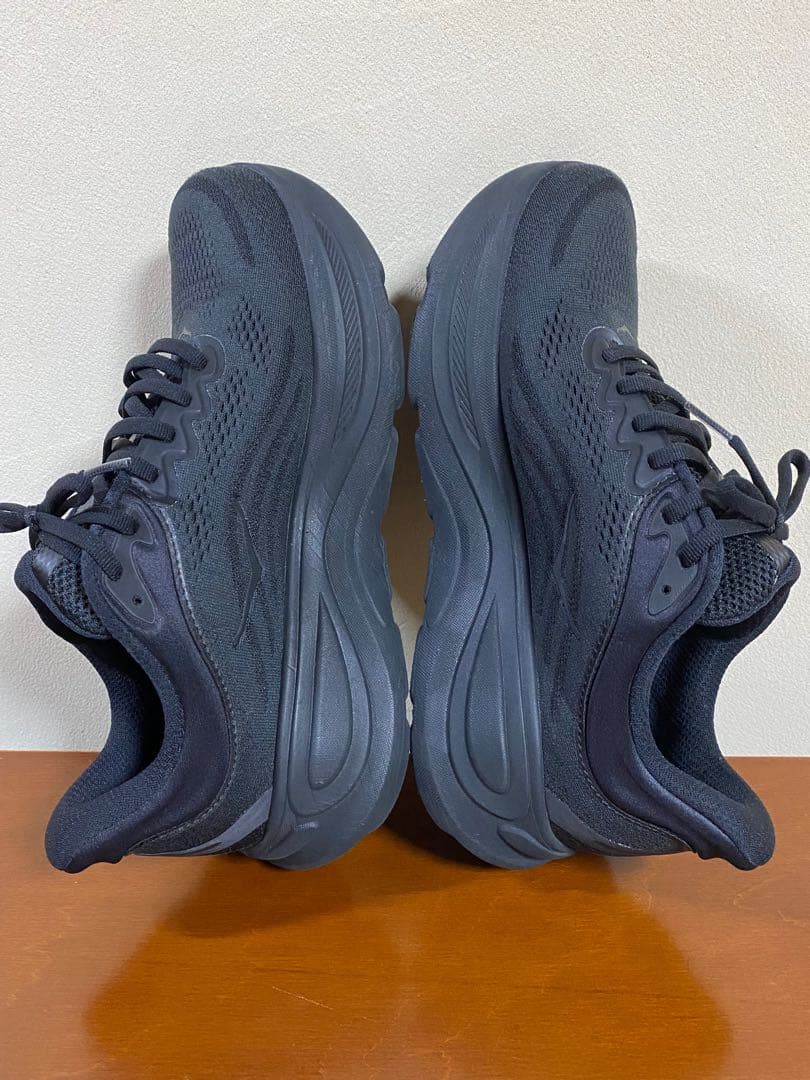 HOKA BONDI 9 X-WIDE (エクストラワイド) 26cmブラック