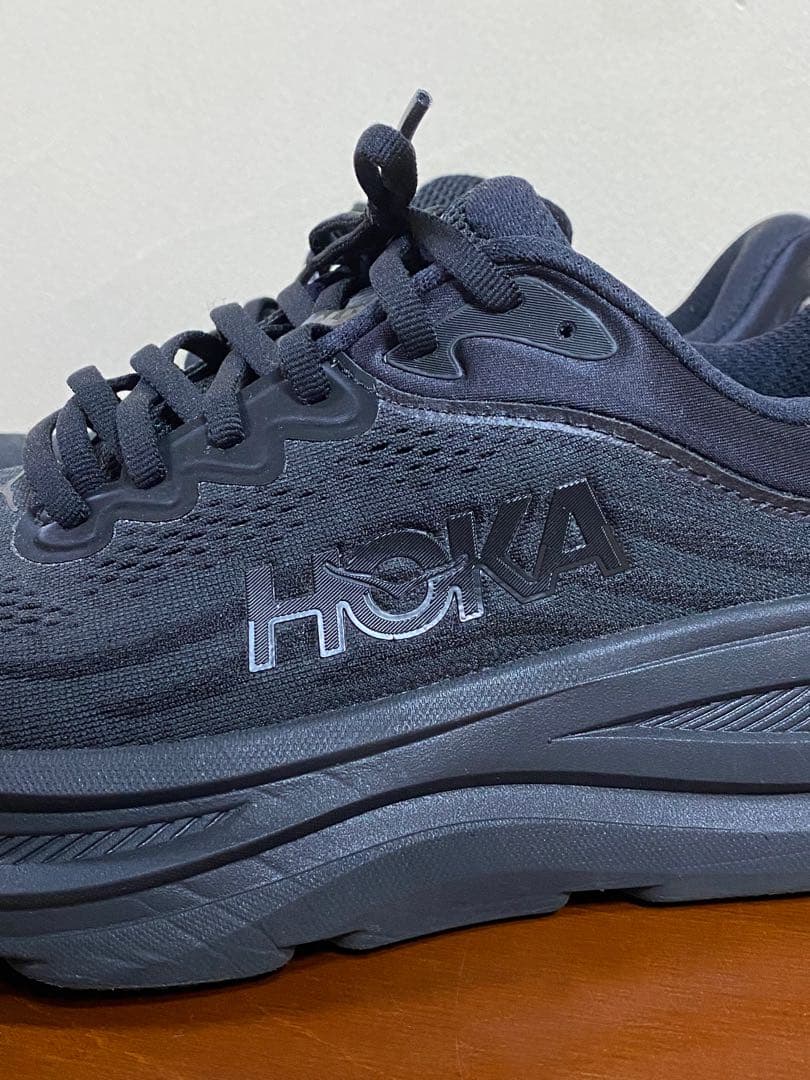 HOKA BONDI 9 X-WIDE (エクストラワイド) 26cmブラック