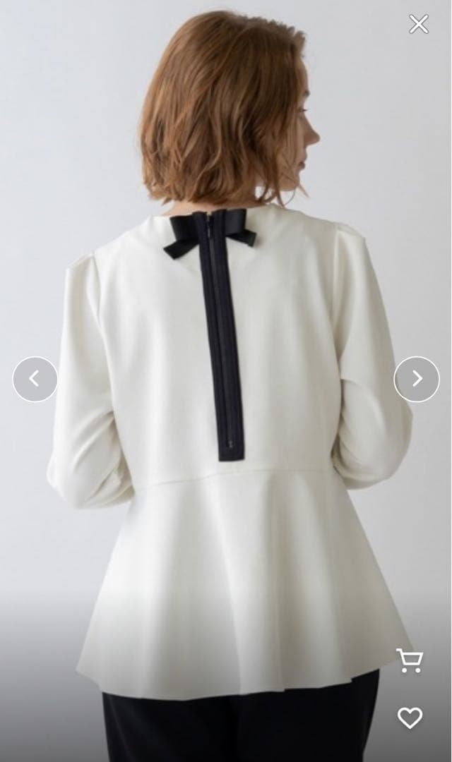 SONO Magical StretchバックリボンコンフォートPO カットソー