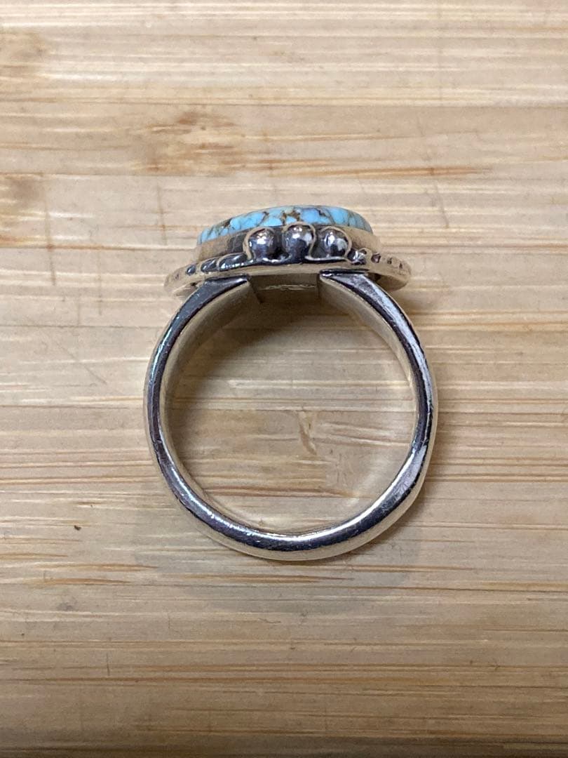navajo TG 19号 sterling silver ターコイズリング