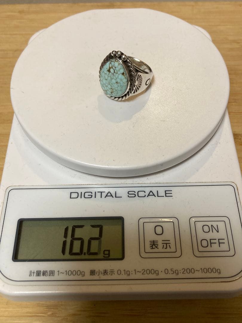 navajo TG 19号 sterling silver ターコイズリング