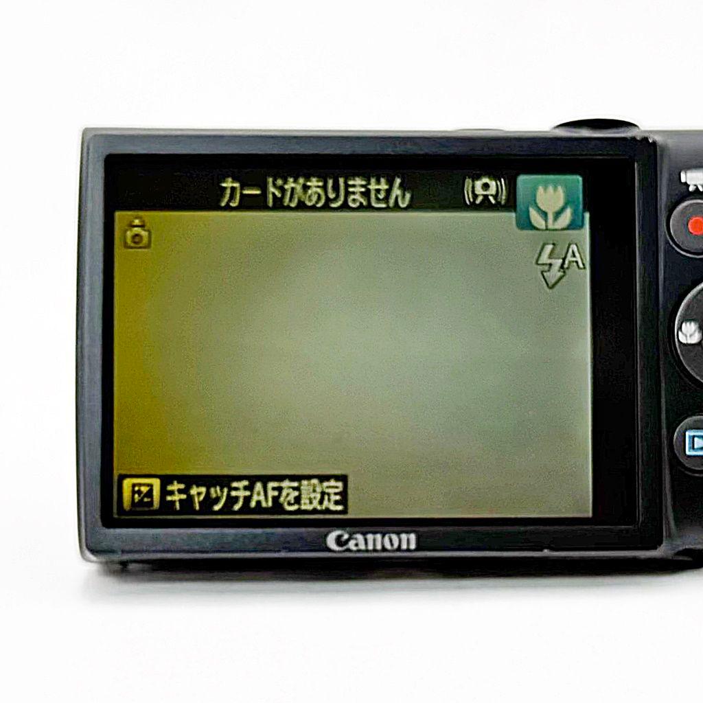 キヤノン CANON IXY 600F ブラック コンデジ カメラ 中古