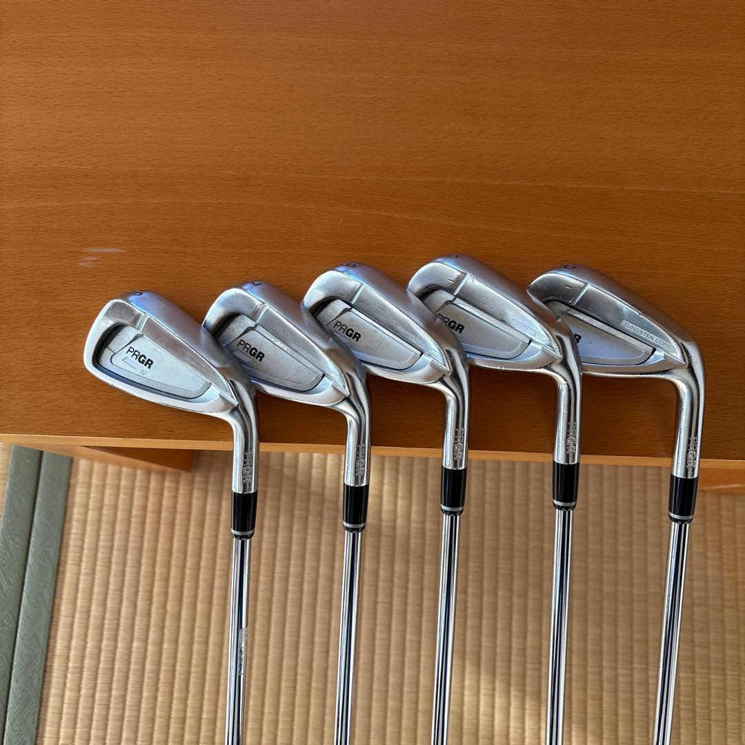プロギア　PRGR アイアンセット 5本セット