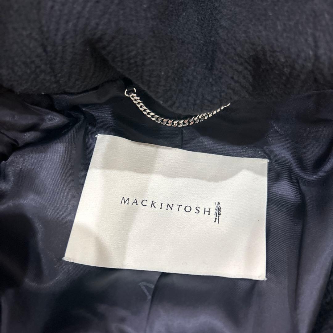 MACKINTOSH ヘリンボーン　ダッフルコート　Pコート