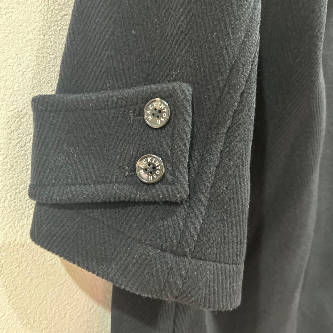 MACKINTOSH ヘリンボーン　ダッフルコート　Pコート