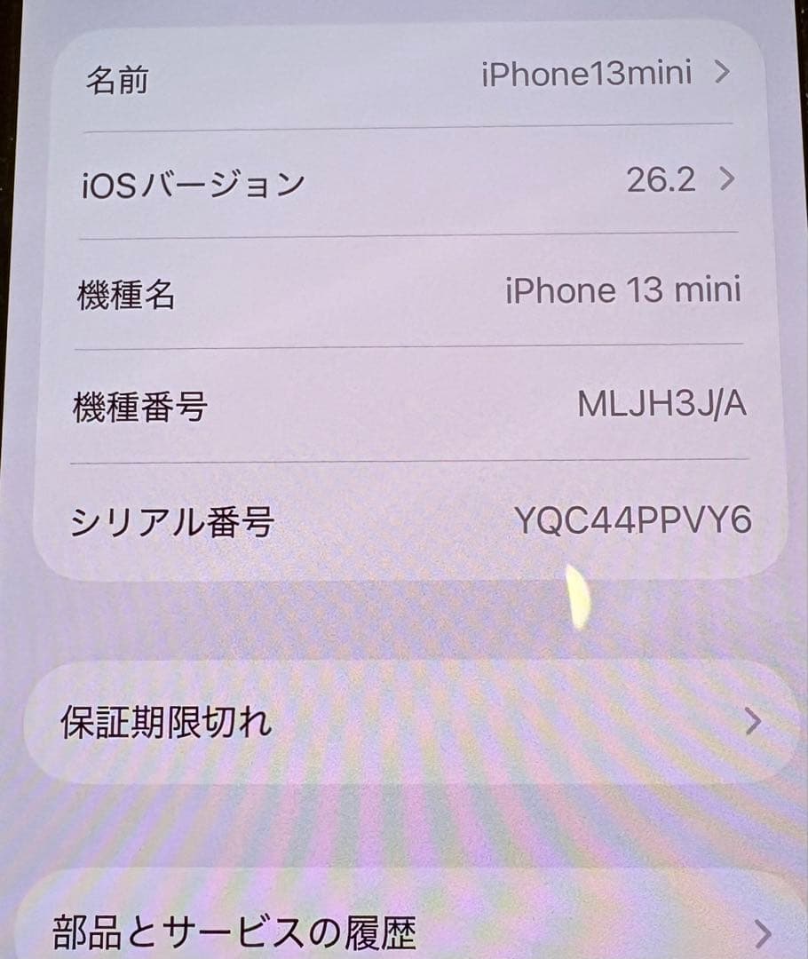 Apple iPhone13 mini ブルー SIMフリー　128GB