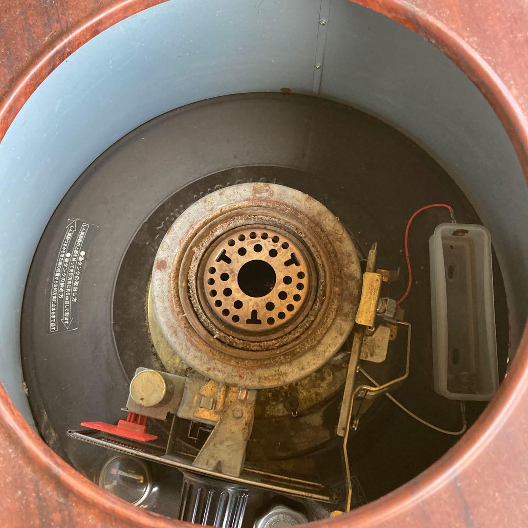 TOYOSTOVE EHA-3 ブラウン ガスストーブジャンク