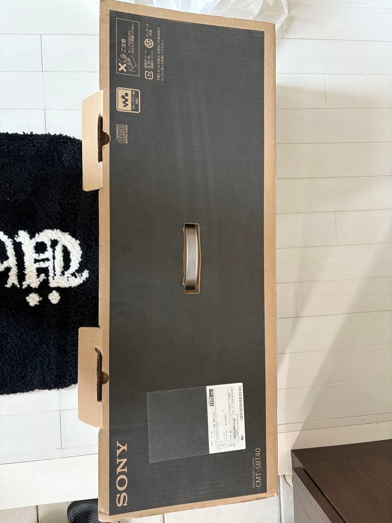 ソニーマルチコネクトミニコンポCMT-SBT40 黒　中古品