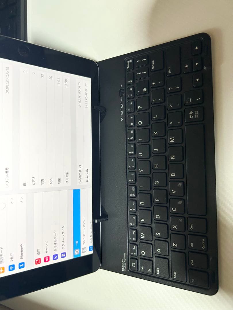 iPad Air 16GB + エレコムBluetoothキーボードセット