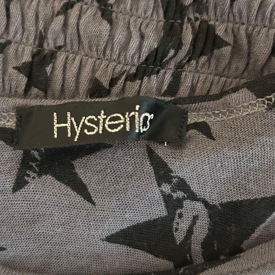 ヒステリック　スカル　y2k ヴィンテージ　透け　レア