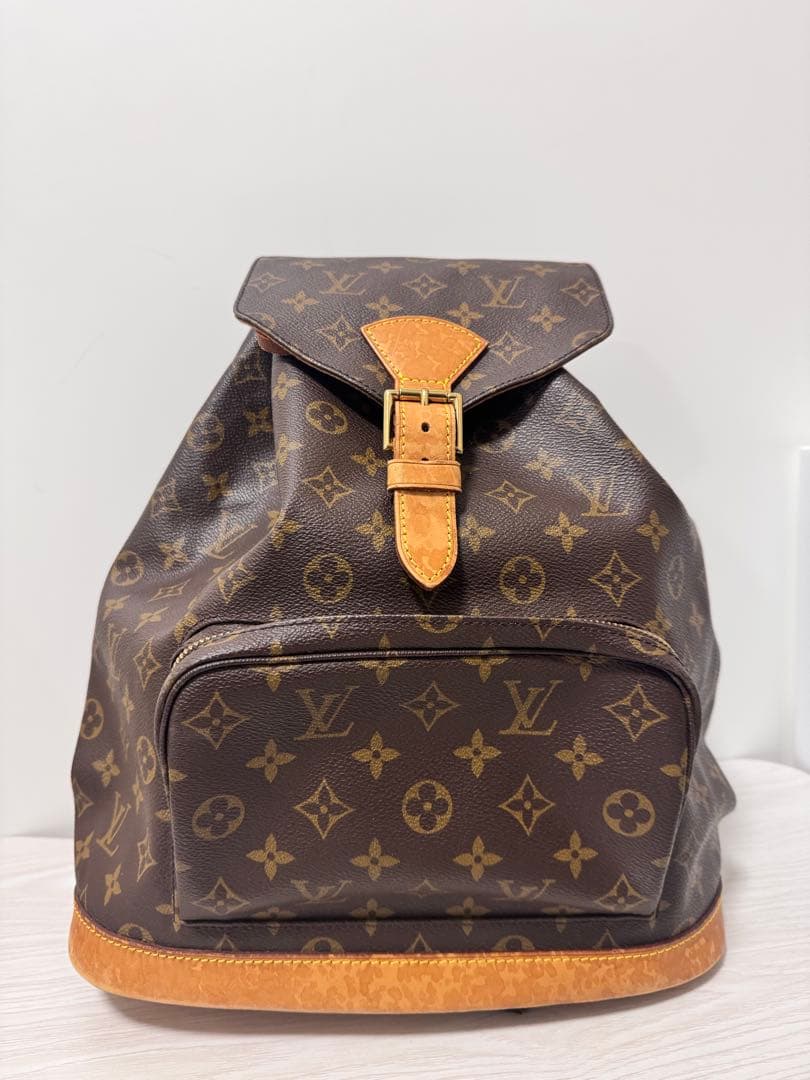 ルイヴィトン モノグラム モンスリ リュック バックパック 正規品