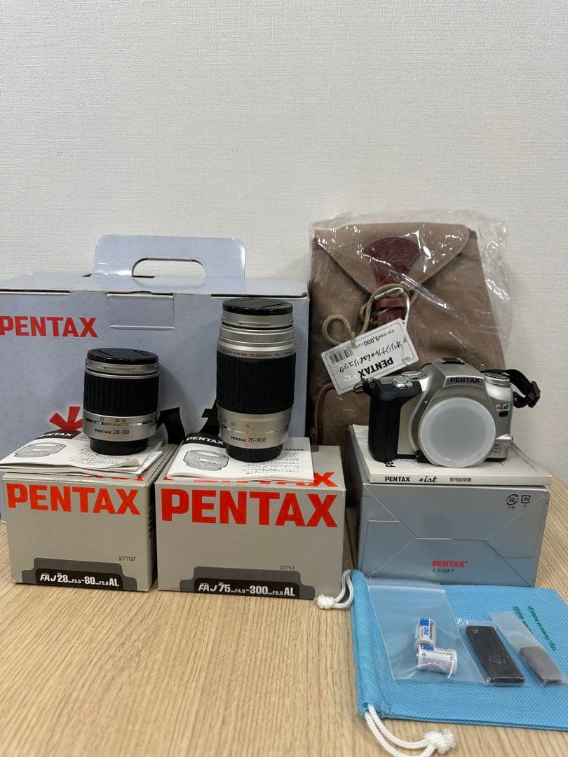 PENTAX *ist デジタル一眼レフ カメラレンズ　一式セット！！