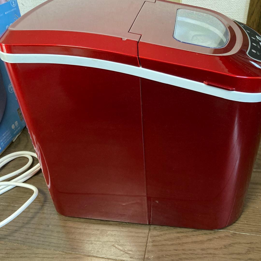 未使用 ベルソス 高速製氷機 レッド VS-ICE02