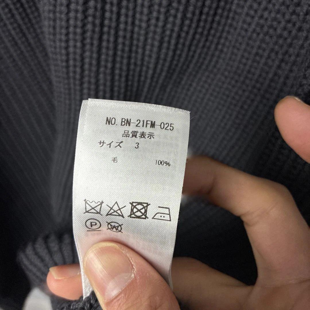 定価40000円］　バトナー　BATONER ドライバーズニット　ウール100%