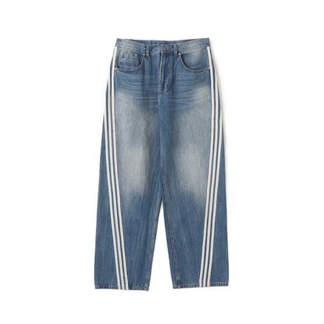【adidas】ADILENIUM シーズン3 ルーズフィットデニムパンツ33