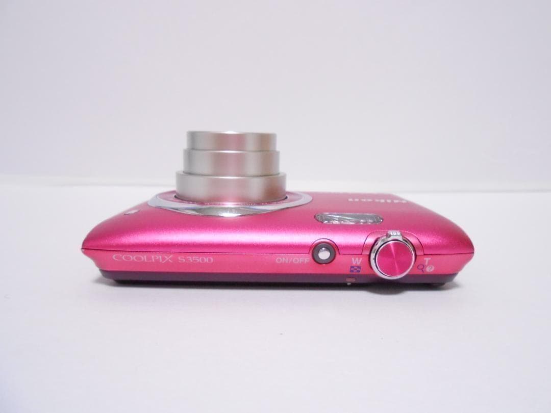 【お値下げ歓迎・美品】　ニコン　Nikon COOLPIX S3500 ピンク