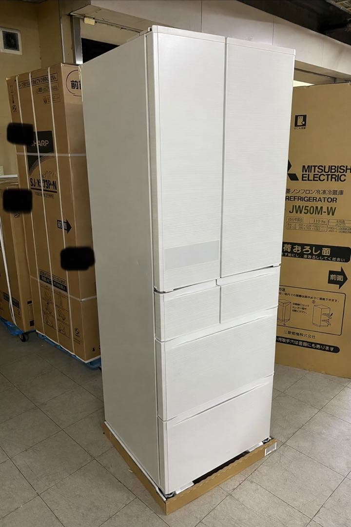 三菱電機 冷蔵庫 500L (側面傷有り)