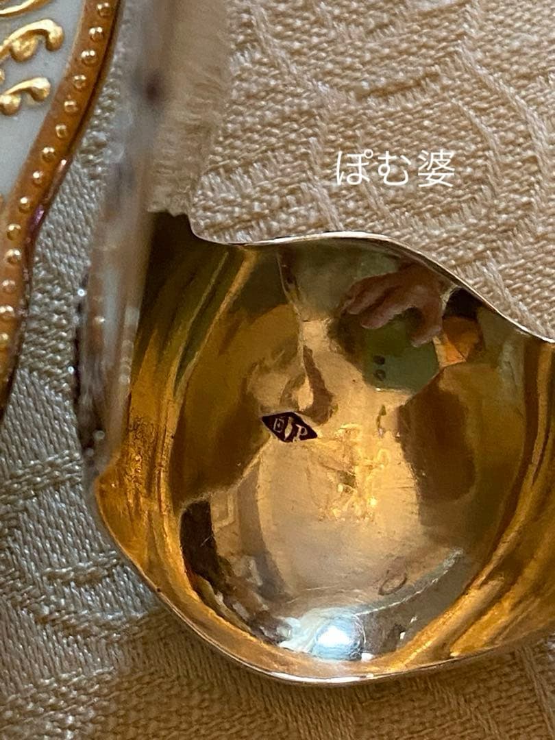 【フランス／ピュイフォルカ】純銀／トング「ポンパドール」