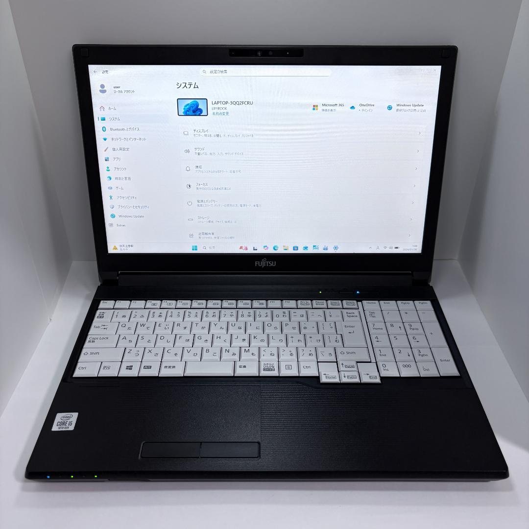 富士通 LIFEBOOK A5510/E 大画面15.6型 16G/256G