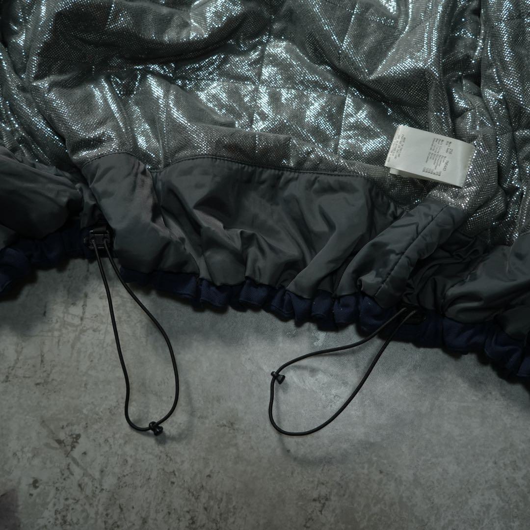 y2k Columbia パフシェルジャケット ネイビー 短丈 テック系