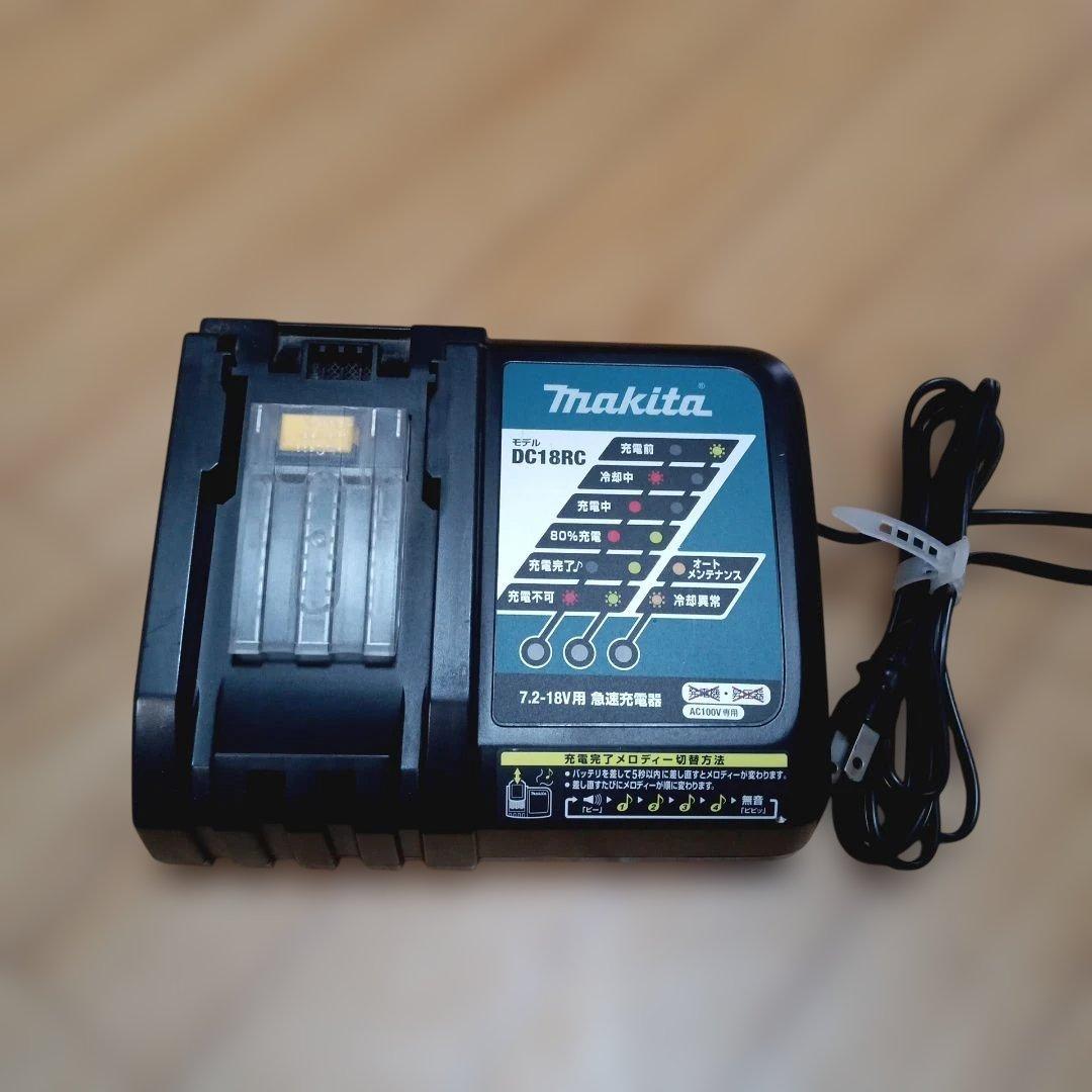 マキタ14.4V充電式クリーナCL141FD純正バッテリー、純正急速充電器付
