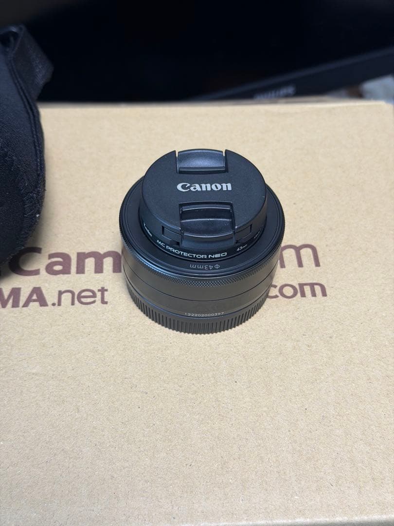 CANON EF-M 22mm F2 STM 単焦点レンズ キヤノン