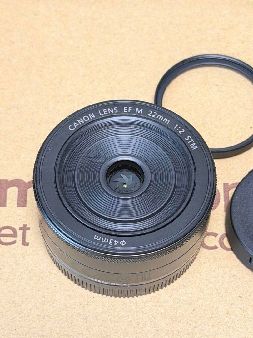 CANON EF-M 22mm F2 STM 単焦点レンズ キヤノン