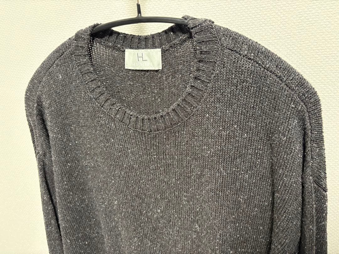 HERILL コットンシルクアメリカンデッドストックセーター