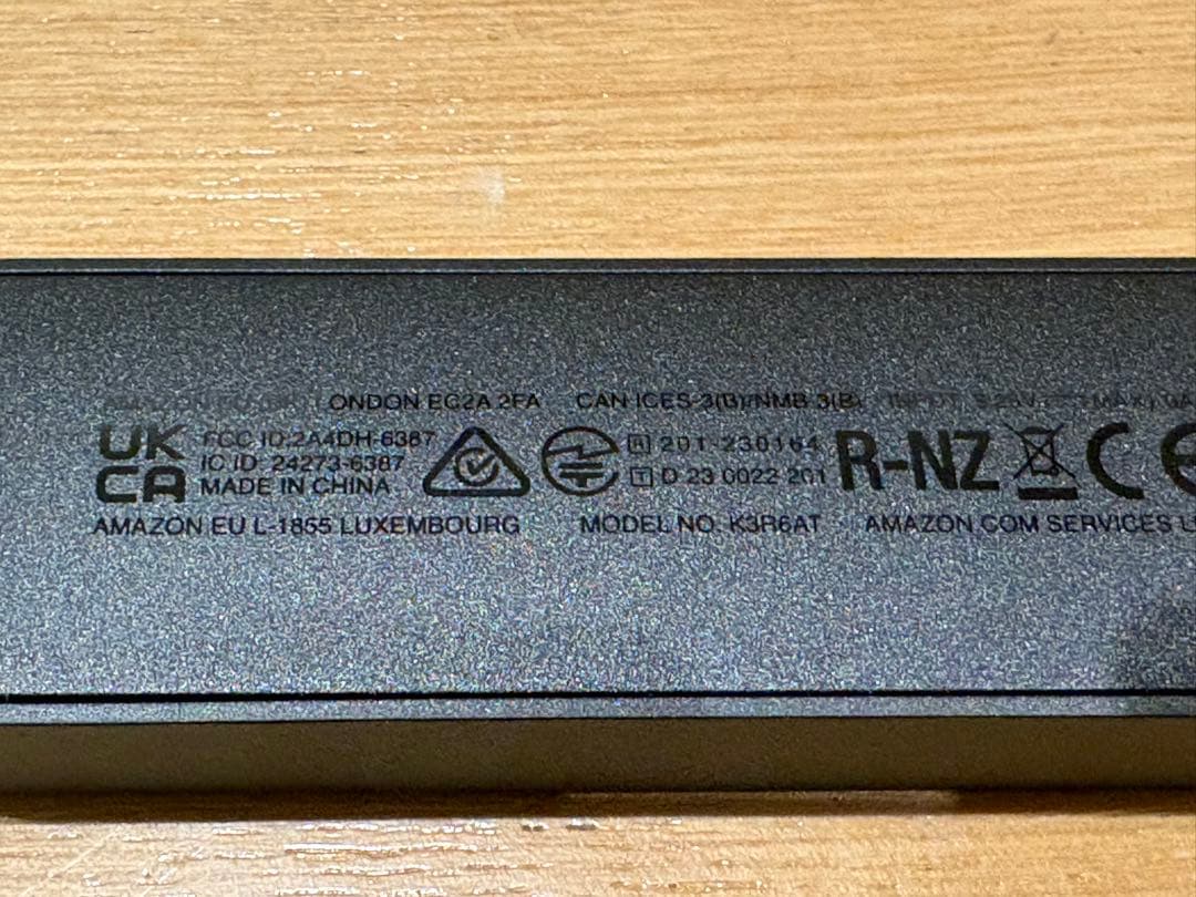 【美品】Fire TV Stick 4K MAX 第2世代【付属品完備】