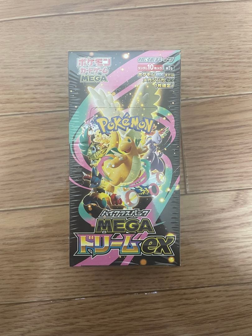 ポケモンカードゲーム MEGAドリームEX 1ボックス　シュリンク付き