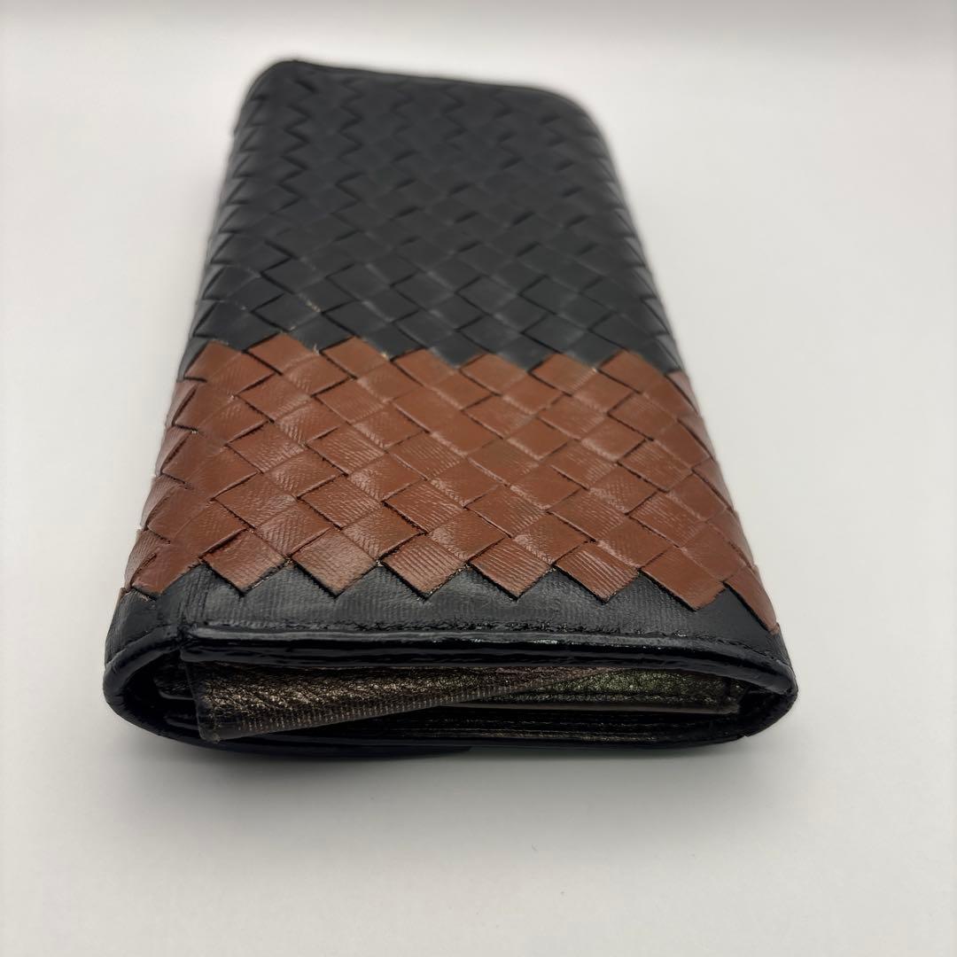 ◆正規品◆ボッティガヴェネタイントレチャート 長財布