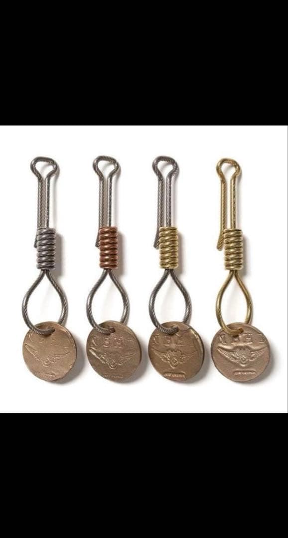 DSMG限定 ネイバーフッド ジェフデッカー キーフック キーホルダー ゴールド