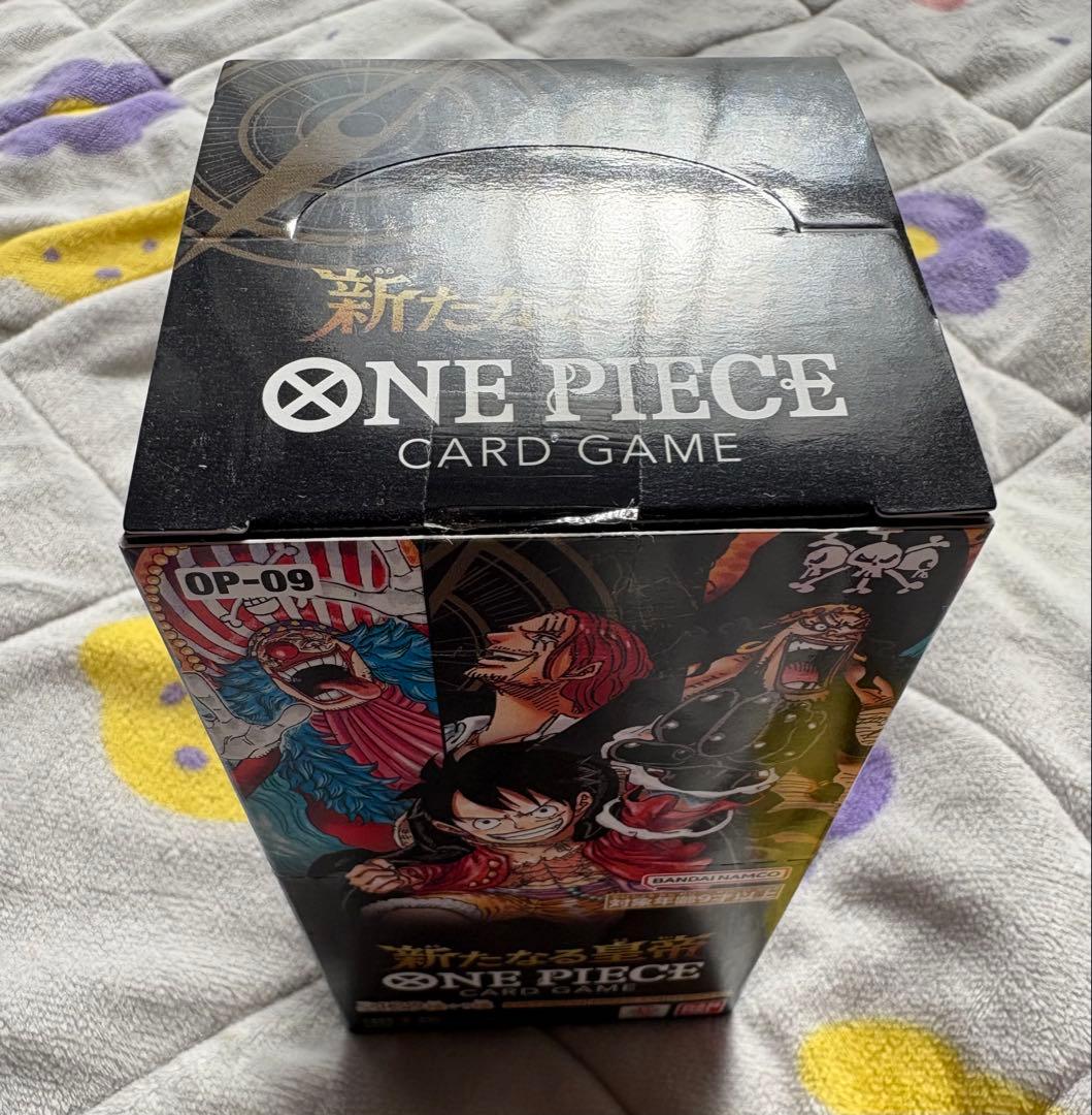 新たなる皇帝 新品未開封 6BOX ワンピースカードゲーム