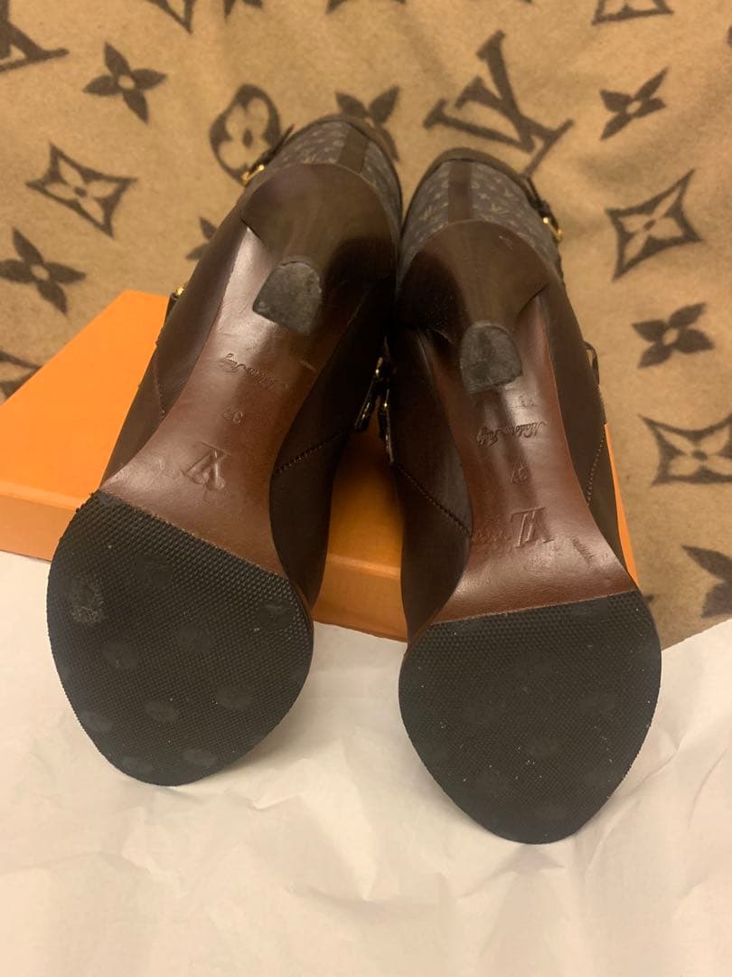 Louis Vuitton ルイヴィトン　ロングブーツ ブラウン