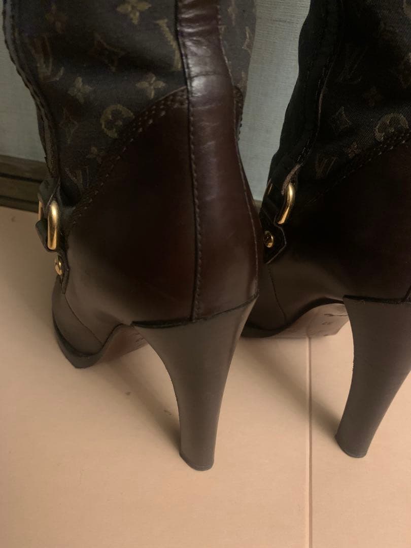 Louis Vuitton ルイヴィトン　ロングブーツ ブラウン