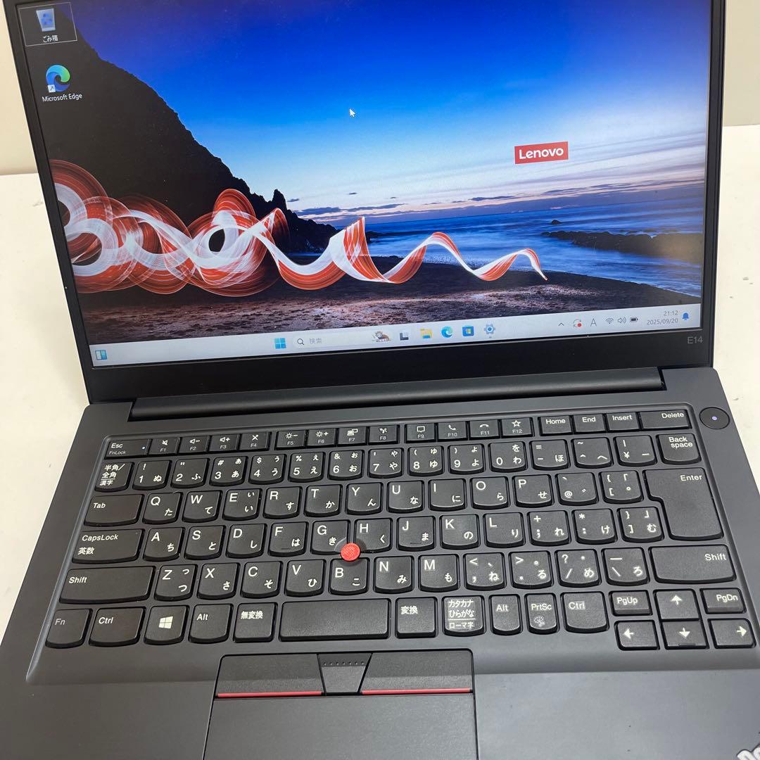 #269 レノボ ThinkPad E14 Gen2 i5-1135G7 8GB