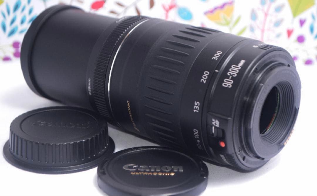 ★新品級★一眼用 超迫力望遠レンズ キヤノン EF90-300mm Canon