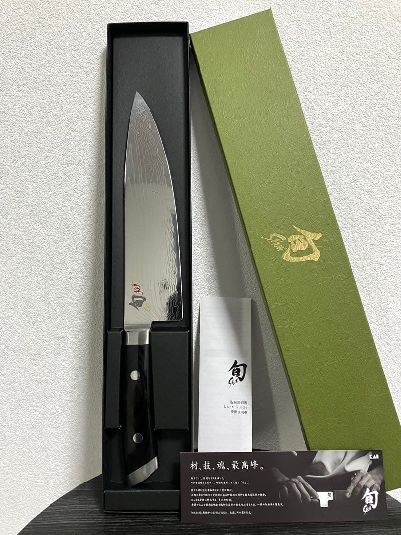 貝印　旬　Kaji シェフズ 200mm Chef's8 KDM0006 未使用