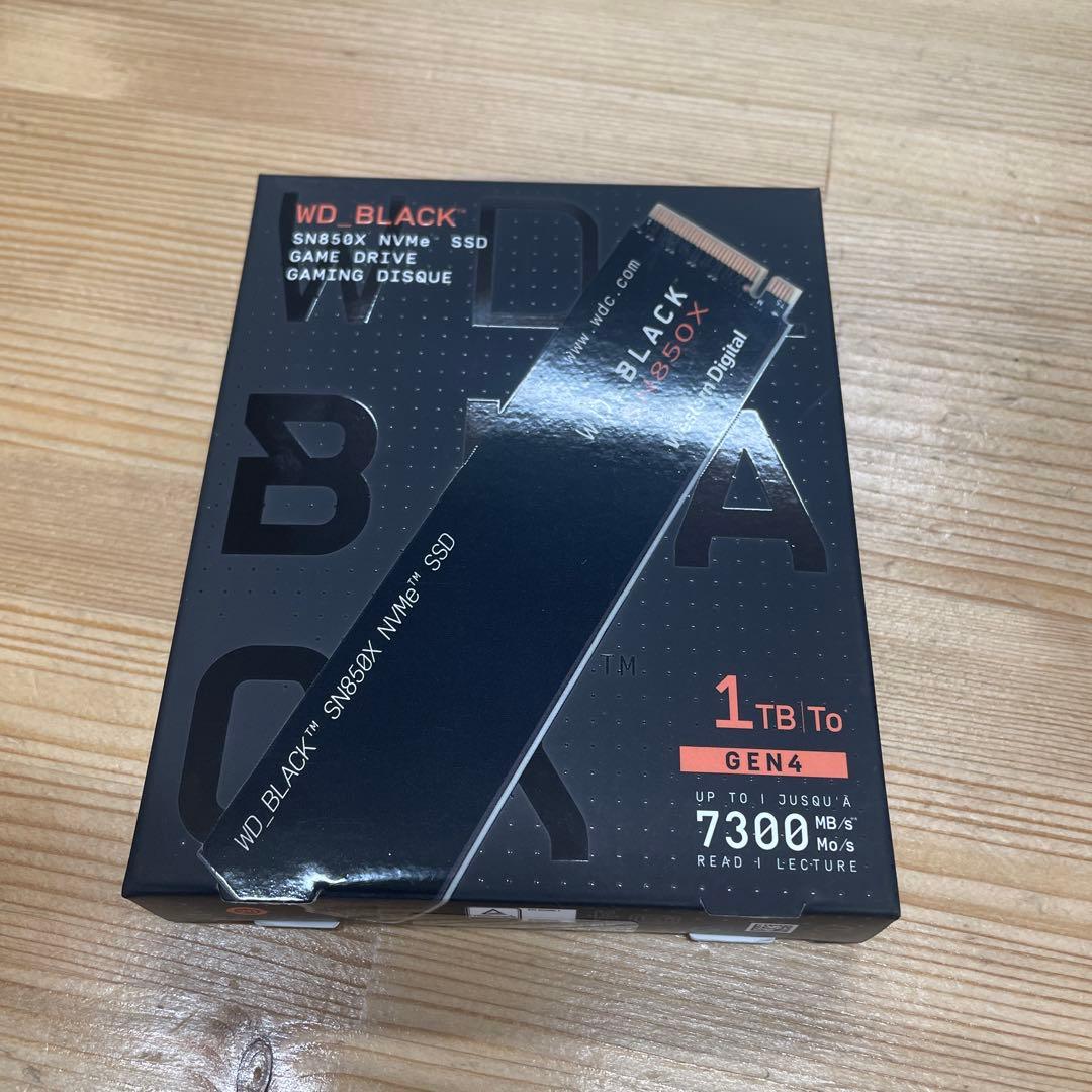 内蔵型SSD WD BLACK SN850X NVMe SSD 1TB