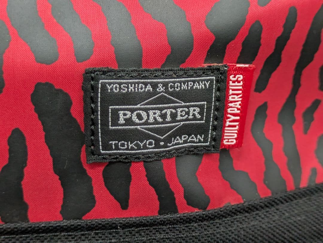 WACKO MARIA × PORTER トートバッグ リバーシブル レッド