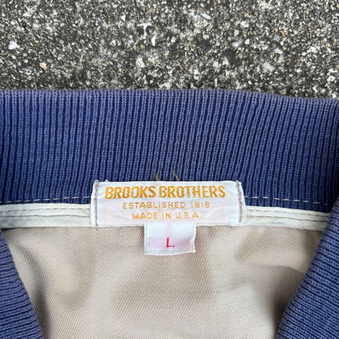 70s USA製 Brooks Brothers トラックジャケット コットン
