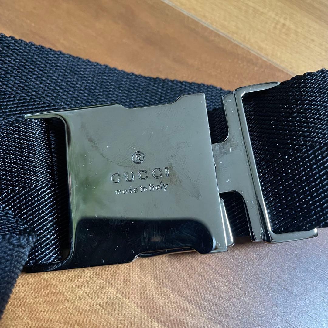 GUCCI ウエストバック　ブラック