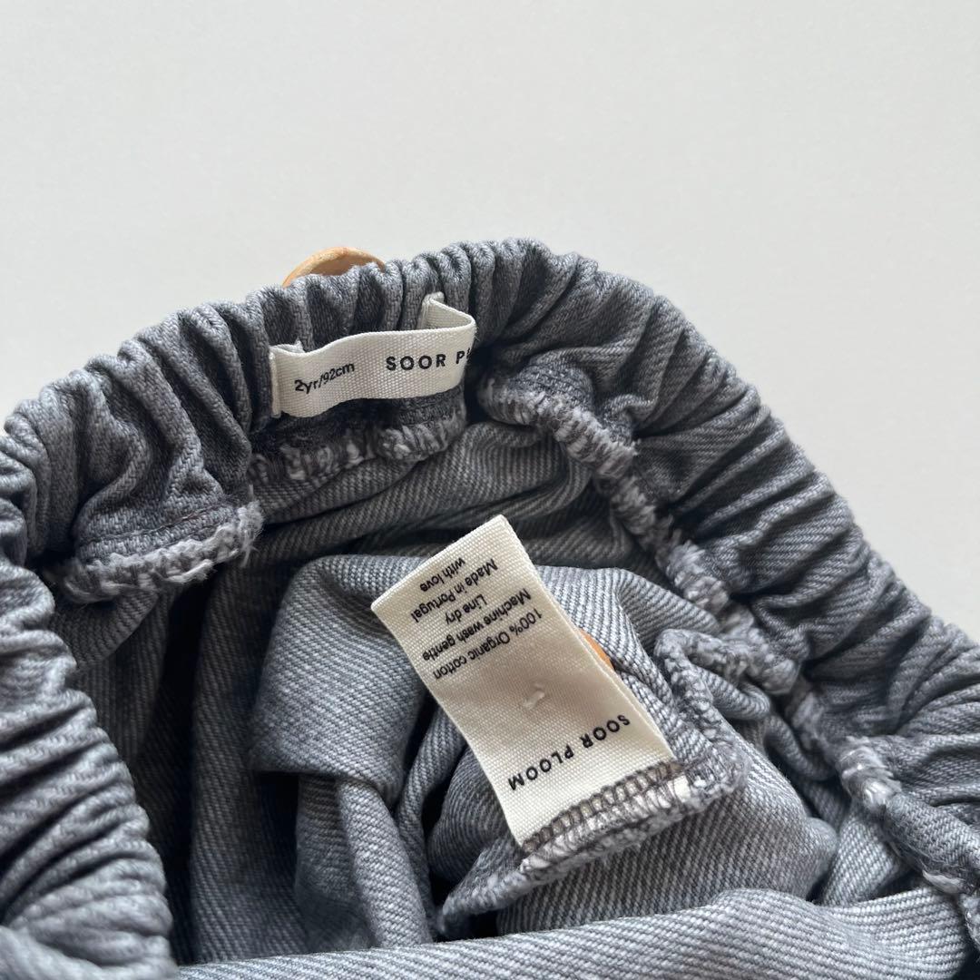 【soor ploom】denim rompers 2y