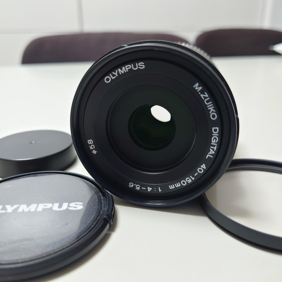 ❤️OLYMPUS 望遠ズームレンズ❤️ M.ZUIKO 40-150✨ブラック